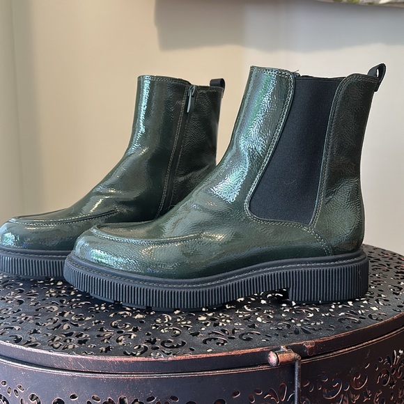 Franco Sarto Jimmie Bootie in Green/Forest size 9.5 - Picture 3 of 16